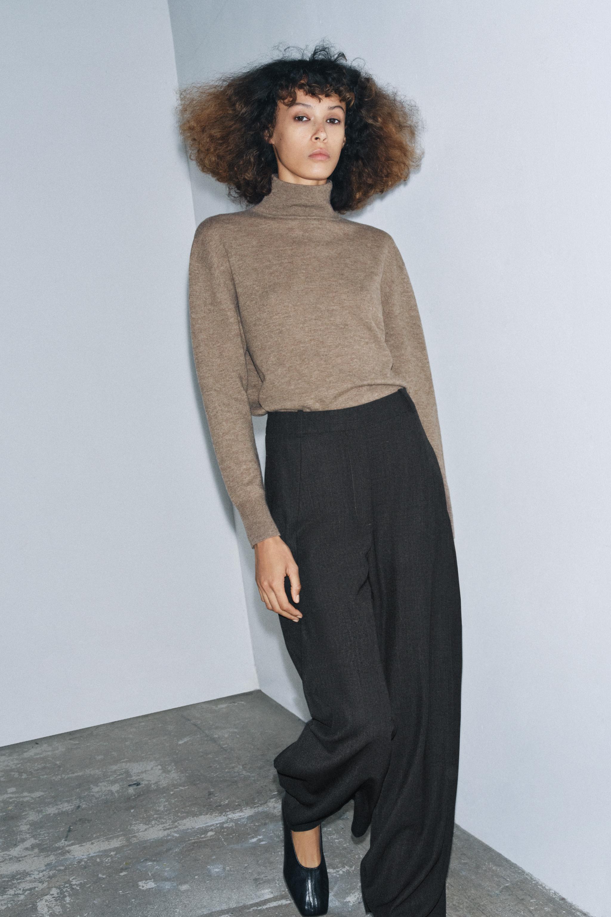 WOOL BALLOON PANTS ZW COLLECTION